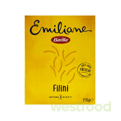 Макарони BARILLA Emiliane Filini з яйцем 275г/в уп.24шт/