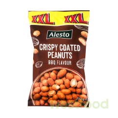 Арахіс в хрусткій оболонці Alesto 250г BBQ/уп.24шт/