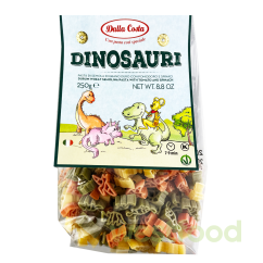 Макарони DALLA COSTA 250г Dinosauri /уп.12шт/