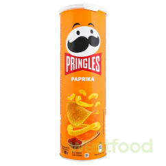 Чіпси Pringles 185г Паприка /в уп.19шт/