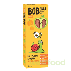 Цукерки Bob Snail яблучно-гарбузові 30г
