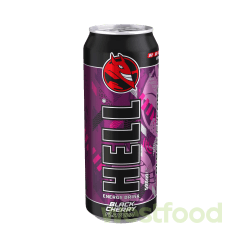 Енергетичний напій HELL 500мл Black Cherry /в уп.12шт/