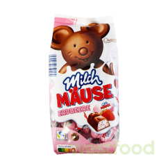 Цукерки Milch Mause 210г полуниця Choceur /уп.24шт/
