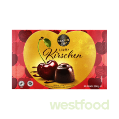 Цукерки Schokoliebe Вишня з лікером 250г /в уп.10шт/