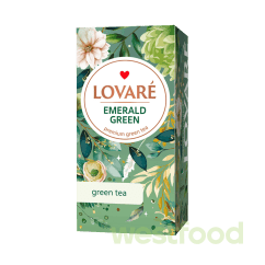 Чай LOVARE 24пак Emerald Green /уп.12шт/