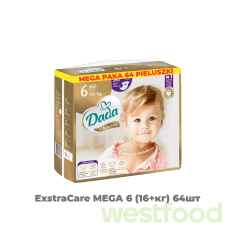 Підгузники Dada ExstraCare MEGA 6 (16+кг) 64шт