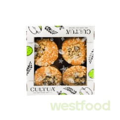 Тістечко CULTUA Шарлотка яблучна 430г