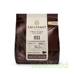 Шоколад у каллетах 400г Темний 811  Callebaut