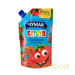 Кетчуп Чумак Лагідний для дітей 200г/в уп.40шт/
