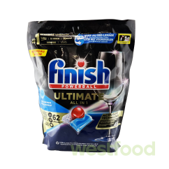 Капсули для посуд.машини FinishUltimate 62капс./в уп.6шт/
