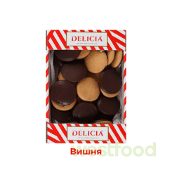 Печиво Деліція 300г зі см.Вишні