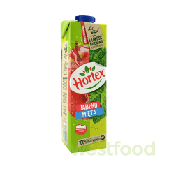 Сік Hortex 1 л яблуко-м'ята /в уп.6шт/