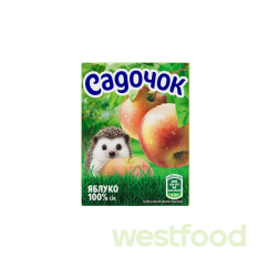 Сік Садочок 0,2л  яблуко /в уп.18шт/