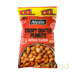 Арахіс в хрусткій оболонці Alesto 250г Паприка/уп.24шт/
