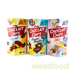 Шоколадні чіпси Choclait Chips Nestle115-140г в асорт/в уп.15/