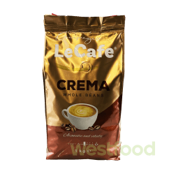 Кава в зернах LeCafe Crema 1кг /уп.9шт/