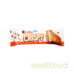 Батончик Kinder Crispy 34г /уп.14шт/