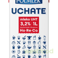 Молоко 1л Polmlek Uchate 3,2% /в уп.12шт/