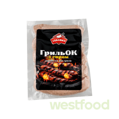 Ковбаски н/к ГрильОК з сиром (в/у 0,4 кг)