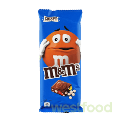 Шоколад M&M's Crispy 150г /в уп.16шт/