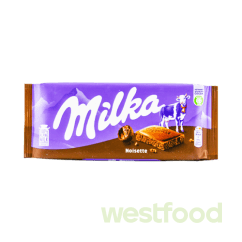 Шоколад Milka 100г Noisette /в уп.23шт/