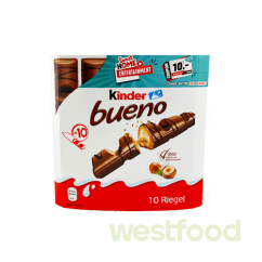 Батончик Kinder bueno 215г, 10шт /в уп.14шт/