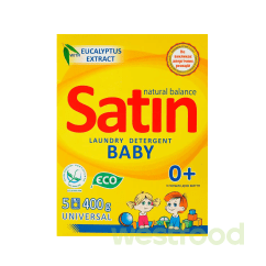 Порошок для прання Satin Natural Balance 400г для дит.одягу