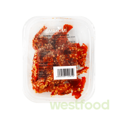 Кальмар стружка з Кунжутом, лоток 100г