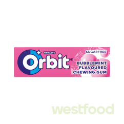 Жувальна гумка Orbit 14г Bubblemint /уп.30шт/