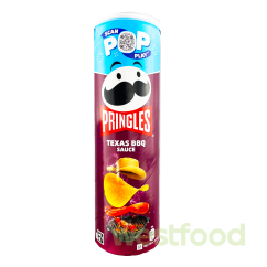 Чіпси Pringles 165г Texas BBQ sauce /в уп.19шт/