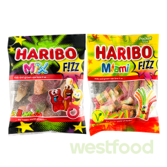 Желейки Haribo FIZZ 85-100г в асорт.