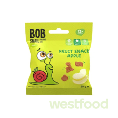 Снек Bob Snail яблуко 20г з 12 місяців