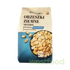 Арахіс смажений BakaDOR 400г не солений /уп.21шт/
