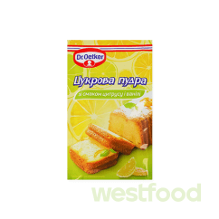 Цукрова пудра Dr.Oetker зі сма.цитрусу і ванілі 50г