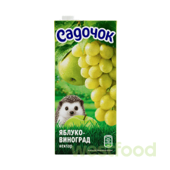 Сік Садочок 0,95л  яблуко-виноград /в уп.12шт/