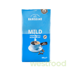 Кава мелена Barissimo 500г Mild блакит. /уп.12шт/