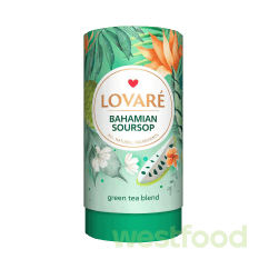 Чай LOVARE Тубус 80г Багамський саусеп /уп.10шт/