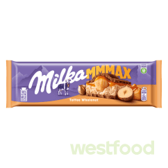 Шоколад Milka 300г Toffee Wholenut /в уп.12шт/