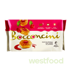 Печиво Bocconcini Vicenzi 90г Малина /в уп.10шт/