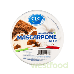 Крем-сир Маскарпоне 250г CLC /в уп.12шт/