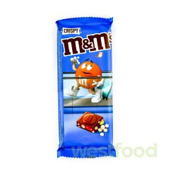 Шоколад M&M's Crispy 150г /в уп.16шт/