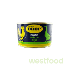 Паштет Drop з гускою 160г ж/б /уп.20шт/