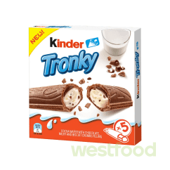 Батончики Kinder Tronky 90г, 5шт /в уп.20шт/