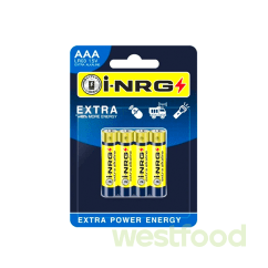 Батерейки I-NRG Extra 4AAA 4шт /уп.12шт/
