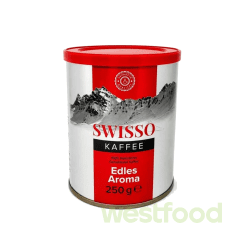 Кава мелена Swisso 250г Edles Aroma ж/б /в уп.12шт/