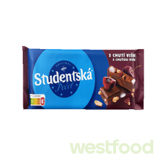 Шоколад Studentska Вишня 170г /в уп.16шт/