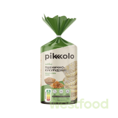 Хлібці хрусткі Піколо 100г Пшенично-кукурудзяні /уп.12шт/