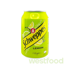 Напій Schweppes 330мл Lemon/в уп.24шт/