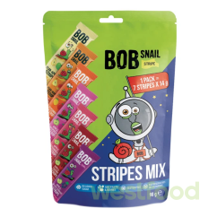 Страйпи Bob Snail асорті фруктово-ягідні 98г