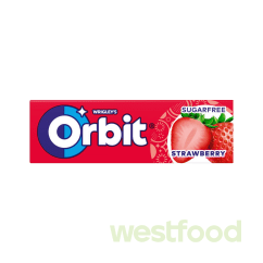 Жувальна гумка Orbit 14г Strawberry /уп.30шт/